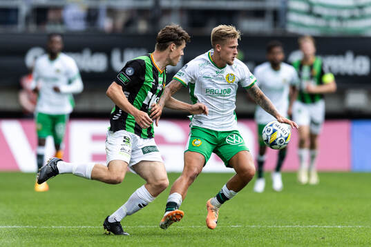 GAIS Axel Henriksson och Hammarbys Fredrik Hammar