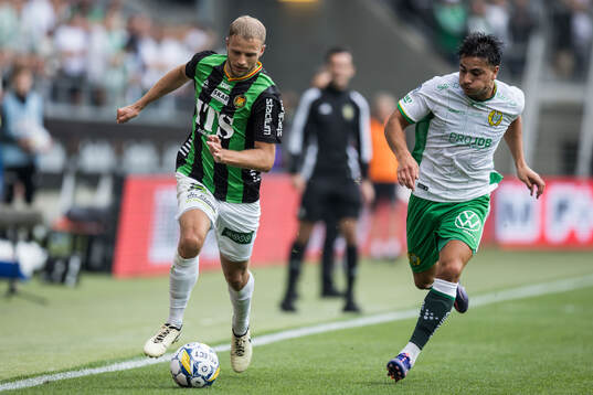 GAIS Gustav Lundgren och Hammarbys Jusef Erabi