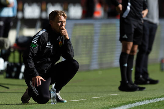 GAIS tränare Fredrik Holmberg