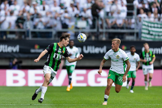 GAIS Axel Henriksson och Hammarbys Fredrik Hammar