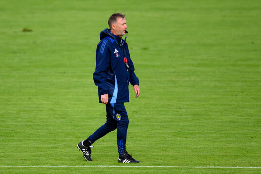 Head coach Peter Gerhardsson