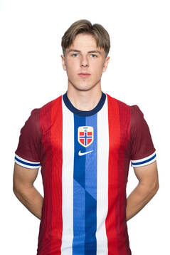 Julian Gonstad of the Norwegian U19 national football team