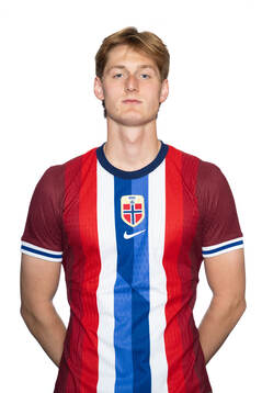 Håkon Røsten of the Norwegian U19 national football team