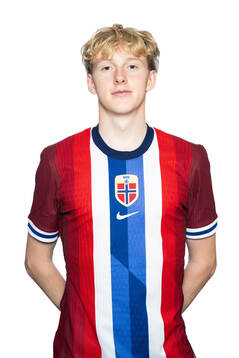 Sondre Granaas of the Norwegian U19 national football team