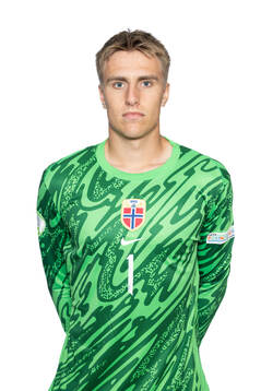 Sander Østraat of the Norwegian U19 national football team