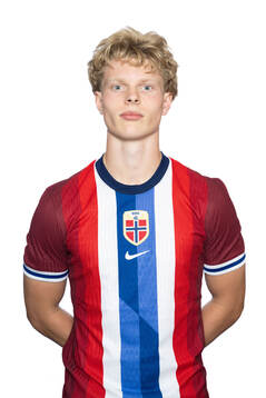 Bork Bang-Kittilsen of the Norwegian U19 national football