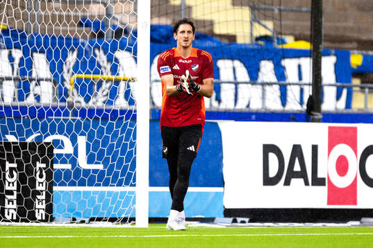 IFK Norrköpings målvakt David Mitov Nilsson på