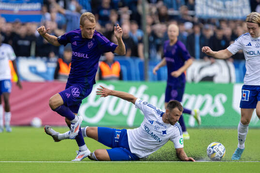 Djurgårdens Oskar Fallenius samt IFK Norrköpings Max