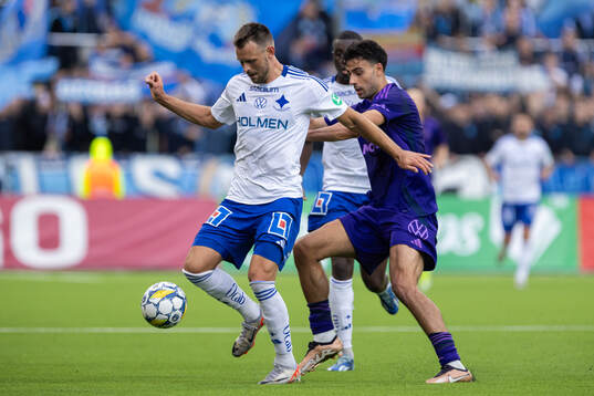 IFK Norrköpings Max Watson och Djurgårdens Deniz Hummet