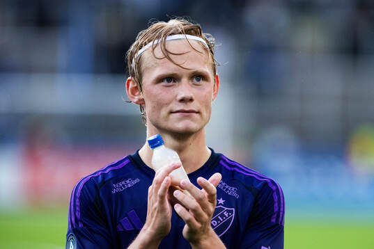 Djurgårdens Tobias Gulliksen jublar