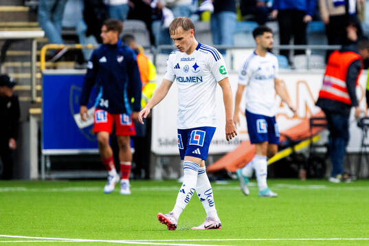 IFK Norrköpings Marcus Baggesen deppar