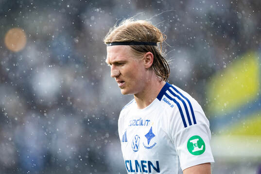 IFK Norrköpings Daniel Fritz Eid deppar