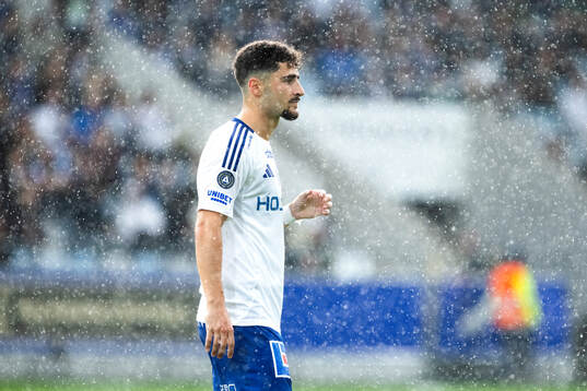 IFK Norrköpings Ismet Lushaku deppar