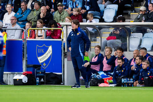 Djurgårdens tränare Thomas Lagerlöf
