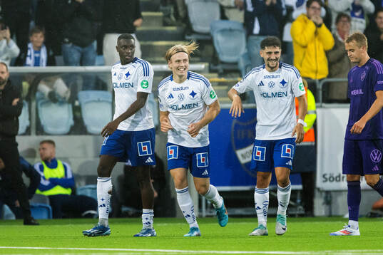 IFK Norrköpings Yahya Kalley, Isak Andri Sigurgeirsson och