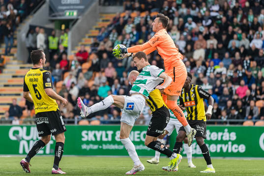Västerås Viktor Granath samt Häckens Valgeir Lunddal och