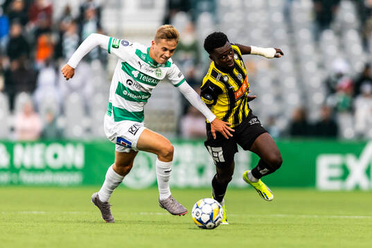 Västerås Jens Magnusson och Häckens Zeidane Inoussa