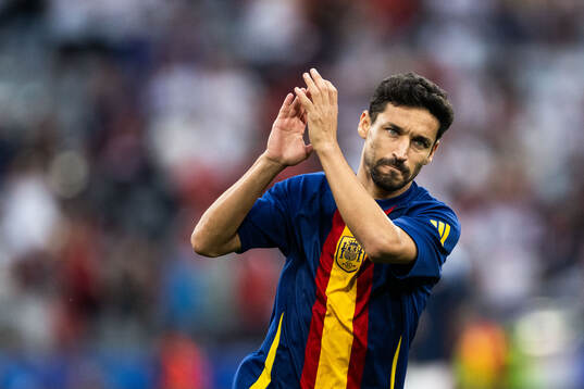 Jesus Navas of Spain