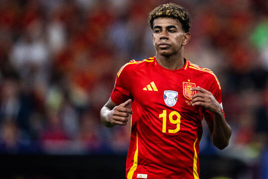 Lamine Yamal of Spain
