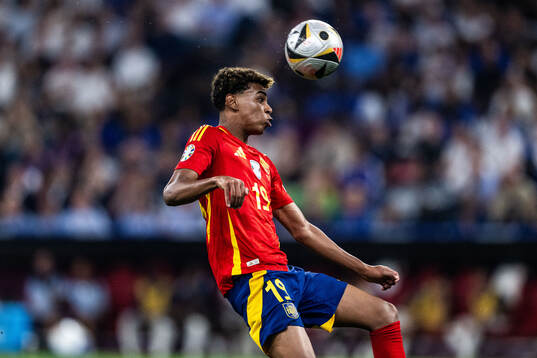 Lamine Yamal of Spain