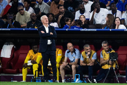 Head coach Didier Deshamps of France