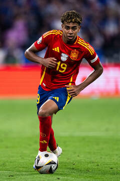 Lamine Yamal of Spain