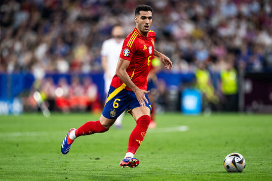 Mikel Merino of Spain