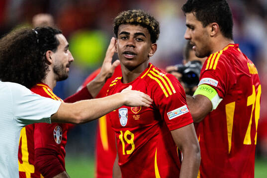 Lamine Yamal of Spain