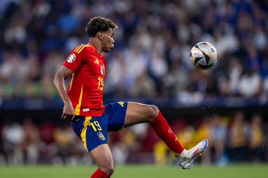 Lamine Yamal of Spain
