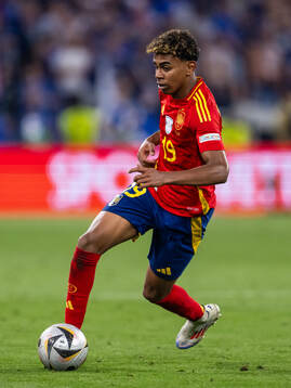 Lamine Yamal of Spain