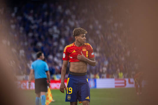 Lamine Yamal of Spain