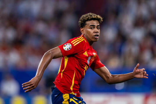 Lamine Yamal of Spain