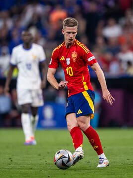 Daniel Olmo of Spain