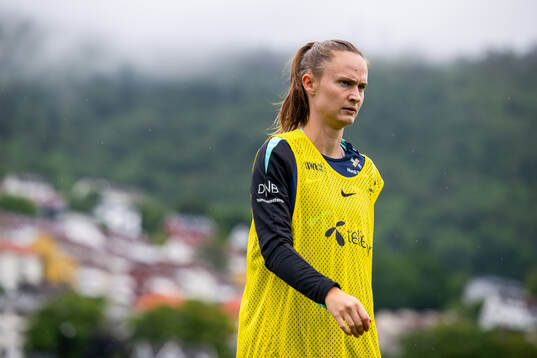 Caroline Graham Hansen of the Norwegian women's national