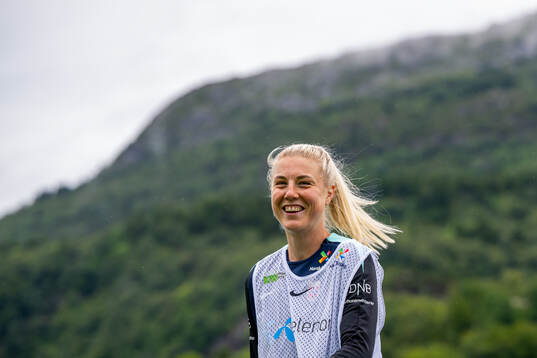 Sophie Román Haug of the Norwegian women's national