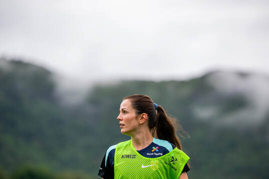 Tuva Hansen of the Norwegian women's national football team