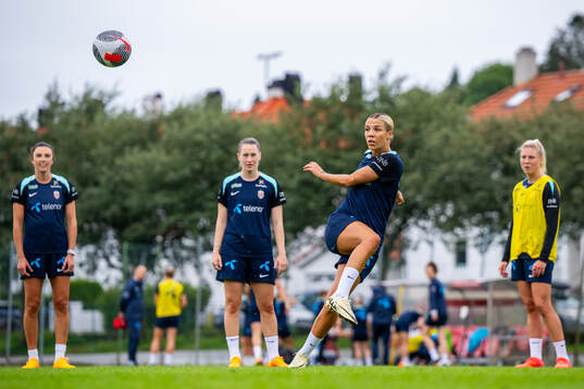 Celin Bizet Ildhusøy of the Norwegian women's national