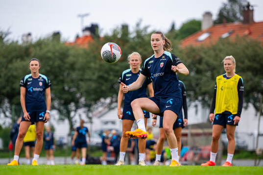 Elisabeth Terland of the Norwegian women's national
