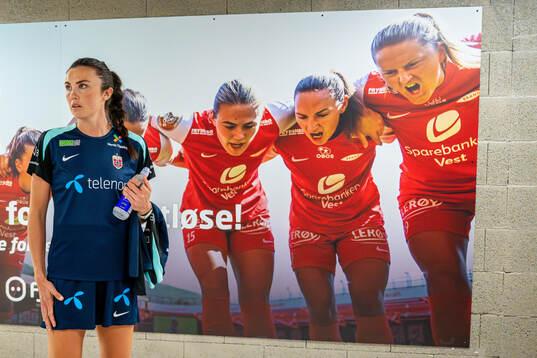 Ingrid Syrstad Engen of the Norwegian women's national