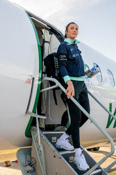 Ingrid Syrstad Engen of the Norwegian women's national
