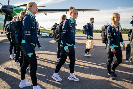 Vilde Bøe Risa of the Norwegian women's national football