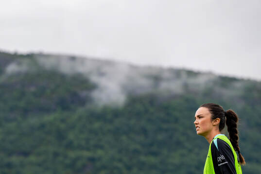 Ingrid Syrstad Engen of the Norwegian women's national