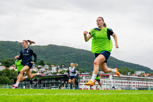 Elisabeth Terland of the Norwegian women's national