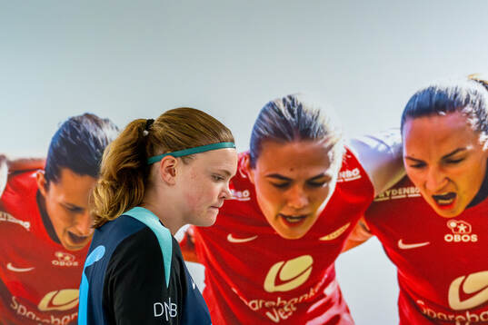 Signe Gaupset of the Norwegian women's national football