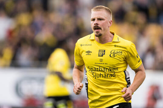 Per Frick of Elfsborg celebrates