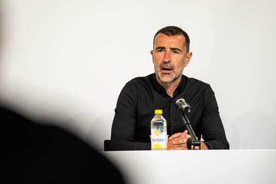 Manager Juan Carlos Carcedo of Pafos