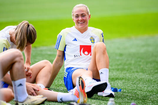 Magdalena Eriksson of Sweden of the Swedish women's