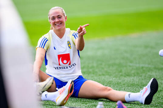 Magdalena Eriksson of Sweden of the Swedish women's