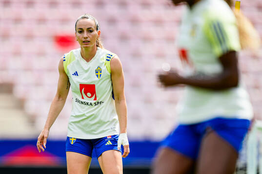 Kosovare Asllani of Sweden of the Swedish women's national