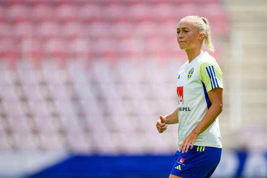 Hanna Bennison of the Swedish women's national football